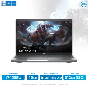 pc portable Tunisie DELL Latitude 5540 i7-1355U