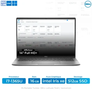 pc portable Tunisie DELL Latitude 7440