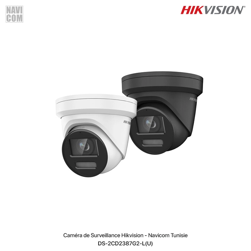 DS-2CD2387G2-LU-1 Camera Turret Fixe 8 MP ColorVu Hikvision DS-2CD2387G2-LU