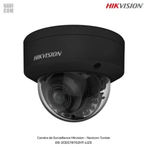 Caméra dôme hikvision motorisée varifocale hybride intelligente 8 MP avec ColorVu DS-2CD2787G2HT-LIZS