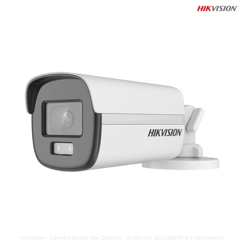 Hikvision-Camera-Bullet-fixe-ColorVu-2-MP-DS-2CE12DF0T-F camera hikvision DS-2CE12DF0T-F