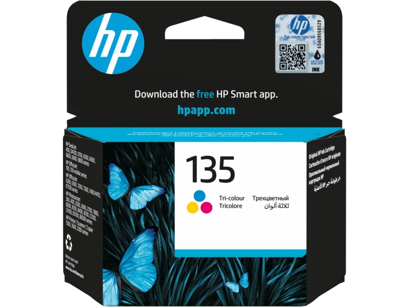 c08917905 cartouche imprimante hp 135 trois couleurs
