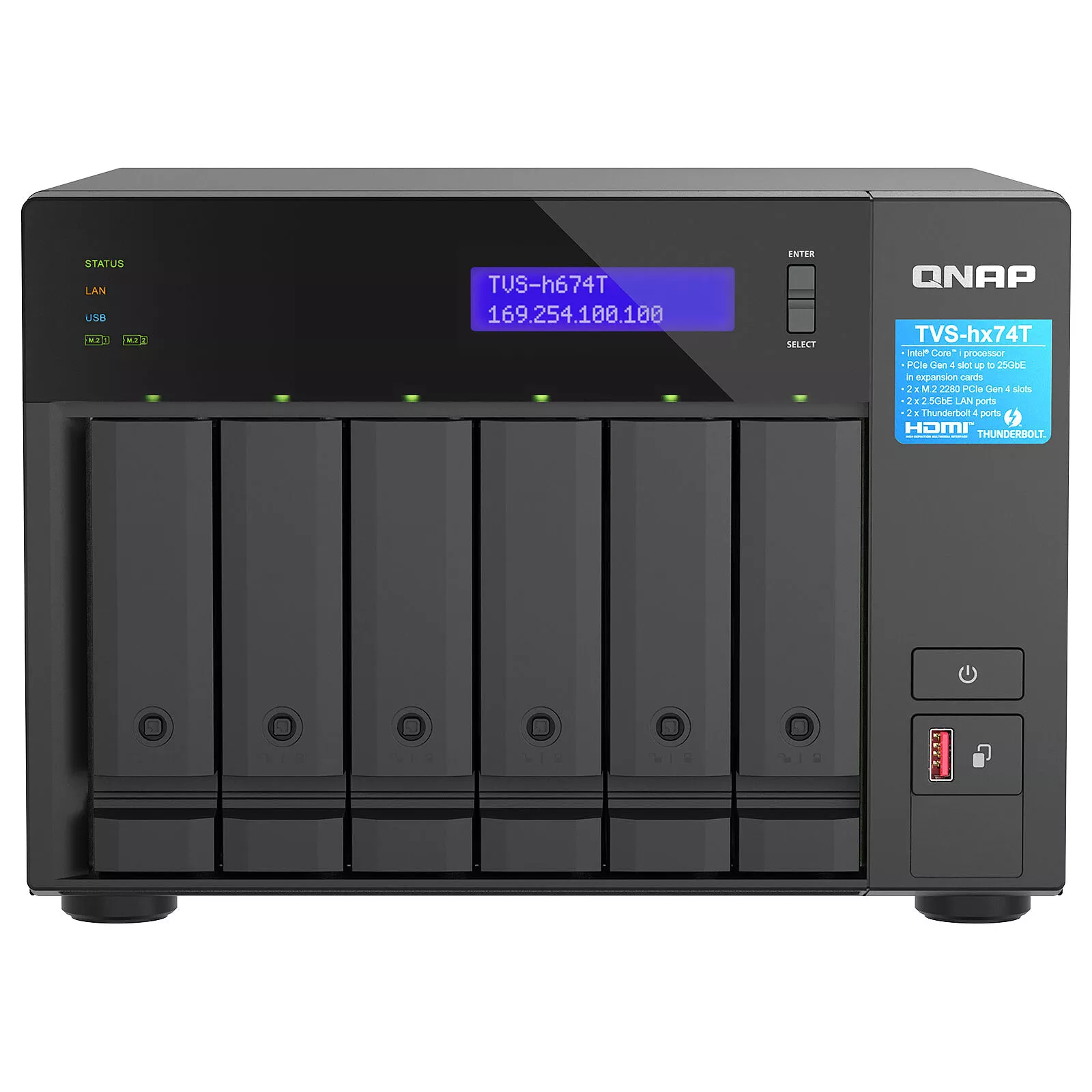 QNAP TVS-h674T-i5-32G