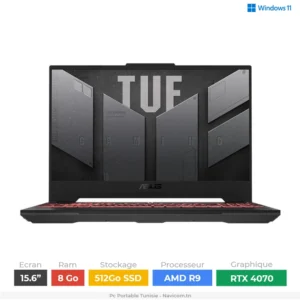 Pc Portable Gamer ASUS TUF A15 TUF507UI-LP063W