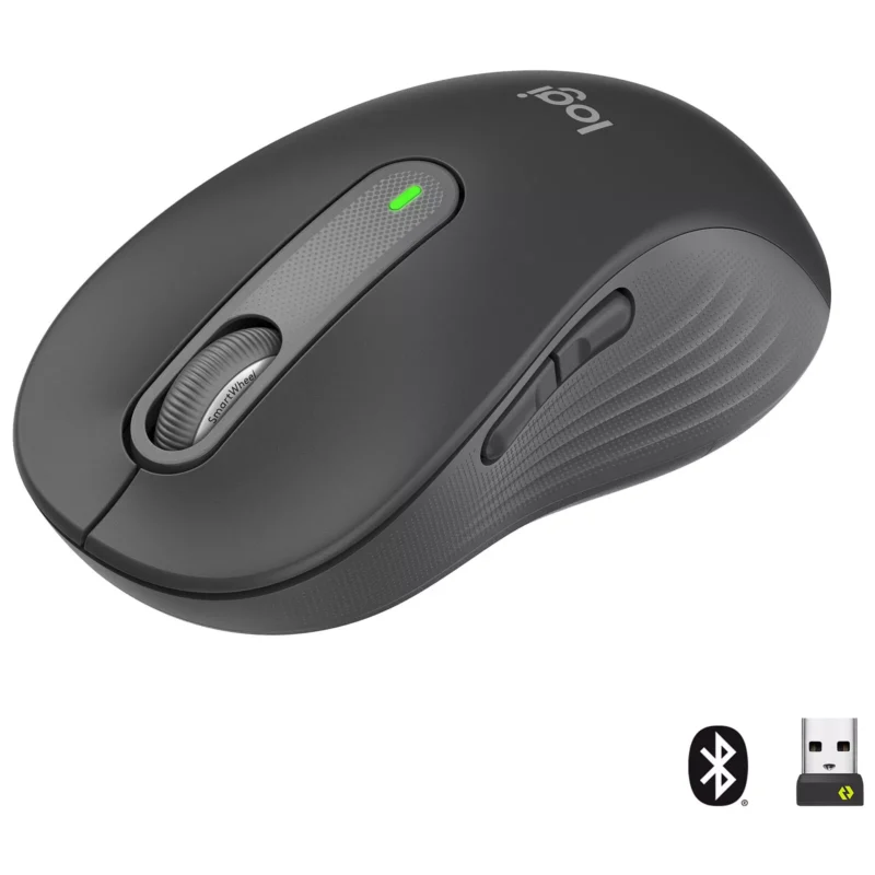 Logitech-M650-L-graphite Souris Logitech M650 L graphite