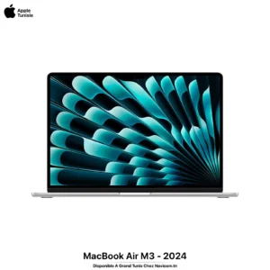 Apple MacBook Air M3 15 pouces [2024] Argent 8Go/256 Go