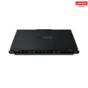Lenovo Legion 5 15IRX10 - 4 Black Lenovo Legion laptop with multiple ports and cooling vents, displayed from a rear view. Lenovo Tunisia logo in the corner.
