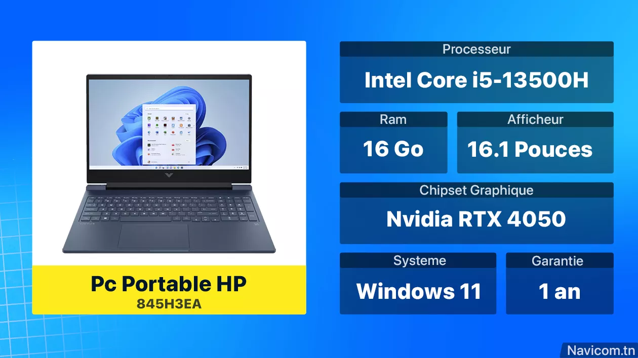 Pc Portable HP 845H3EA