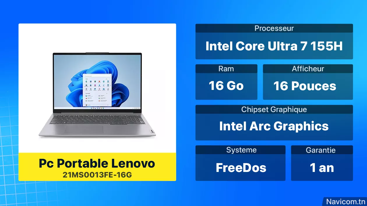 Pc Portable Lenovo 21MS0013FE-16G