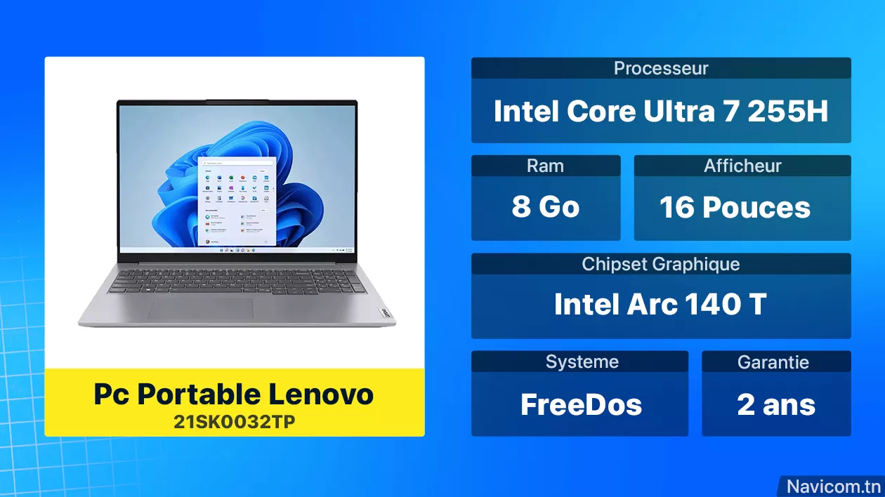 Pc Portable Lenovo 21SK0032TP