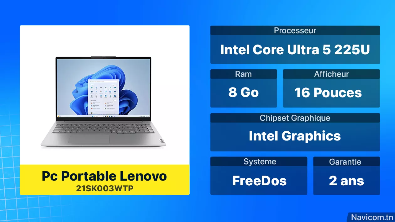Pc Portable Lenovo 21SK003WTP