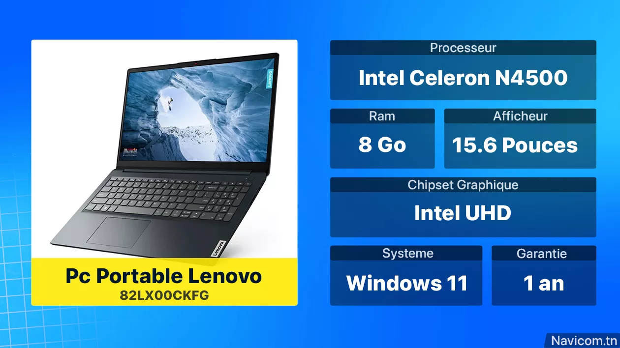 Pc Portable Lenovo 82LX00CKFG