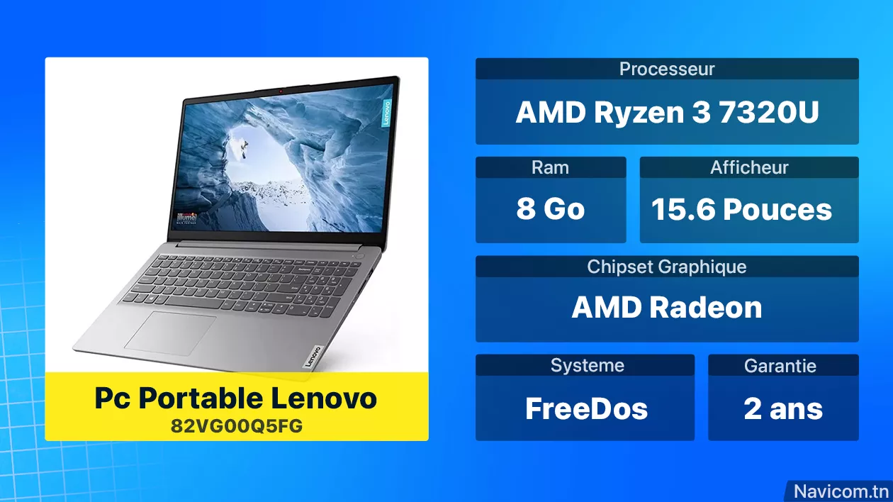 Pc Portable Lenovo 82VG00Q5FG