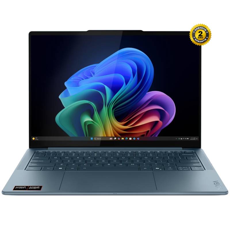 pc-portable-lenovo-yoga-slim-7-14akp10-amd-ryzen-ai-5-16go-512go-ssd-bleu PC Portable LENOVO Yoga Slim 7 Ryzen AI 14" WUXGA 16Go 512Go SSD